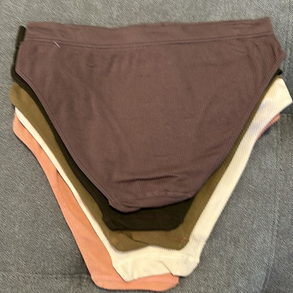 Danskin Ladies Comfy Seamless Panties 5 Pack Set Size L - Picture 5 of 10